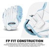 image:imageFranklin Sports CTZ FP Softball Glove  120 BasketWeb  White  Blue